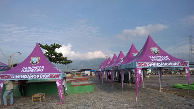 Pasar Kampung Lasem Festival 2017, Dasun Display Makanan dan Kerajinan Pesisiran