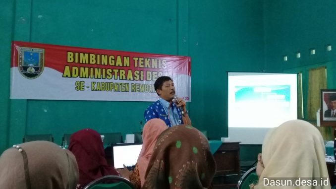 Bimtek Administrasi Desa Se-Kabupaten Rembang